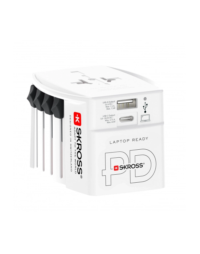 Skross Adapter Podróżny 1302976 Muv Ac65Pd główny
