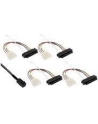 InLine Kabel Mini SAS HD SFF-8643 - 4x SFF-8482 + Power 1m (27632B) - nr 4