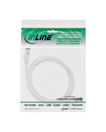 Inline Patch Cable, Cat.6A, S/Ftp, Tpe Flexible, biały, 40M (74840W) nr 1