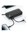 usams Powerbank 10000mAh 20W zwijany kabel USB-C fast charge Czarny - nr 10