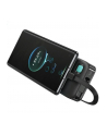 usams Powerbank 10000mAh 20W zwijany kabel USB-C fast charge Czarny - nr 3