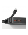 usams Powerbank 10000mAh 20W zwijany kabel USB-C fast charge Czarny - nr 9