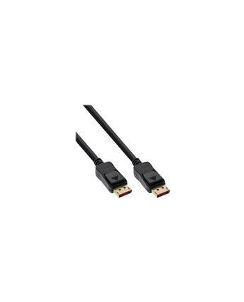 Inline DisplayPort 1.4 cable active, 8K4K, czarny, gold, 7.5m (17207P)