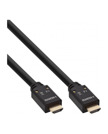 InLine Kabel Active High Speed HDMI + Ethernet 4K2K M/M czarny pozłacane kontakty - 15m (17515B)