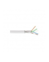 InLine Kabel instalacyjny S/FTP PiMF Cat.6A halogen free 500MHz biały 100m (76899W) - nr 1