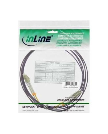 Inline - Patch- Cable Sc Multi- Mode (M) To 50,0M Glass Fiber 50/125 Micrometer Om4 Halogen Free Violet (88526P)