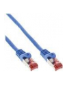 Inline 70Pcs. Pack Bulk-Pack Patch Cable S/Ftp Pimf Cat.6 250Mhz Pvc Copper niebieski 1M (B76411B) - nr 1