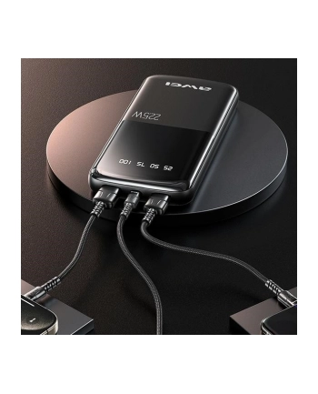 awei Powerbank 10000mAh P10K 22,5W 2xUSB + USB-C