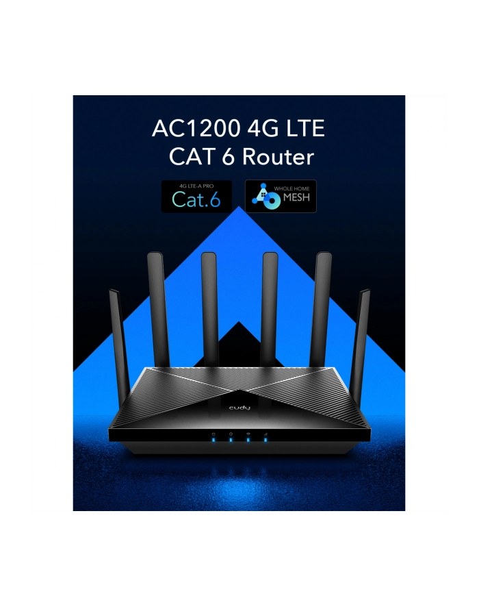 cudy Router LT700_(wersja europejska) Gigabit AC1200 4G LTE SIM główny