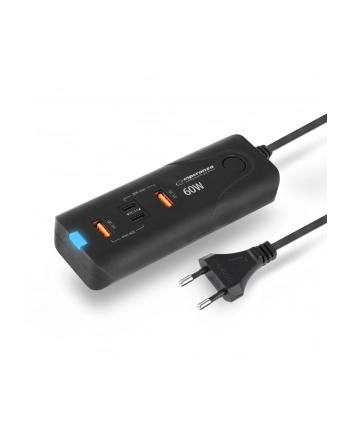 ESPERANZA ŁADOWARKA 60W 2X USB-C PD 30W / 2X USB-A QC 30 18W EZC109
