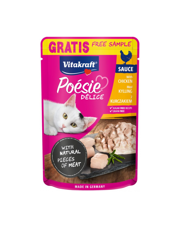 VITAKRAFT POESIE D-ELI SAUCE KURCZAK 85G główny