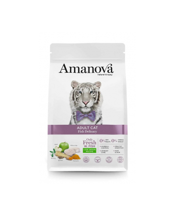 Amanova  Adult Cat Fish White Fish 1,5kg