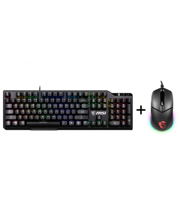 Promocja Klawiatura MSI VIGOR GK41 LR U + Mysz MSI Clutch GM11