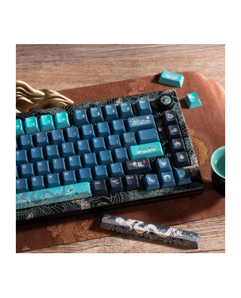 no name AKKO MOD 007B V3 HE '';Year of the Dragon''; Klawiatura Gamingowa - Kremowo-Żółte Przełączniki Magnetyczne (ANSI) nr 1