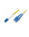 digitus Patch cord światłowodowy FO LC/SC, duplex, SM 9/125, OS2, LSOH, 2m Żółty - nr 6