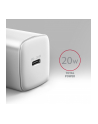 axagon ACU-PD20W Ładowarka sieciowa PD 20W, 1x port USB-C, PD3.0/QC3.0/AFC/FCP/Apple Biała - nr 30