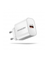 axagon ACU-QC18W Ładowarka sieciowa QC 18W, 1x port USB-A, QC3.0/AFC/FCP/SMART Biała - nr 40