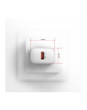 axagon ACU-QC18W Ładowarka sieciowa QC 18W, 1x port USB-A, QC3.0/AFC/FCP/SMART Biała - nr 46