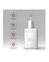 axagon ACU-PD20W Ładowarka sieciowa PD 20W, 1x port USB-C, PD3.0/QC3.0/AFC/FCP/Apple Biała - nr 19