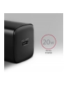 axagon ACU-PD20 Ładowarka sieciowa PD 20W, 1x port USB-C, PD3.0/QC3.0/AFC/FCP/Apple Czarna - nr 11