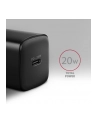 axagon ACU-PD20 Ładowarka sieciowa PD 20W, 1x port USB-C, PD3.0/QC3.0/AFC/FCP/Apple Czarna - nr 44