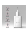 axagon ACU-PD30W Ładowarka sieciowa PD 30W, 1x port USB-C, PD3.0/QC3.0/AFC/FCP/Apple Biała - nr 36