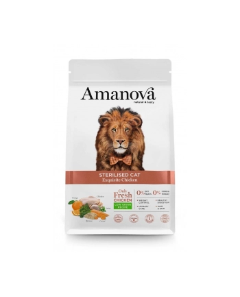 Amanova  Sterilised Cat  Chicken 1,5kg nr 1