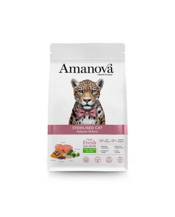 Amanova  Sterilised Cat Salmon Deluxe 1,5kg nr 1