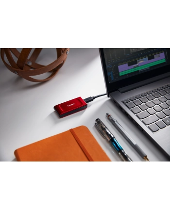 KINGSTON XS1000R 2TB SSD Pocket-Sized USB 3.2 Gen 2 External Solid State Drive Red nr 2
