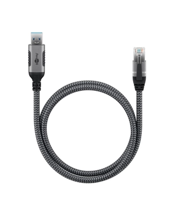 KABEL ETHERNET USB-A 3.0 DO RJ45 1.5M CZARNY 70497 GOOBAY nr 2