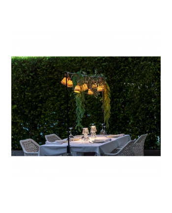 New Garden Aurora-Girlanda Świecąca Zewnętrzna Akumulatorowa Bambus/Rattan/Juta 10-Punktowa Led nr 1