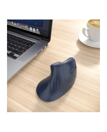 gembird Mysz ergonomiczna 6 przycisków czarna