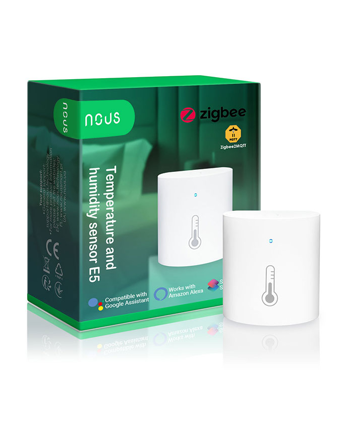 Nous Czujnik temperatury i wilgotnośc (E5) główny