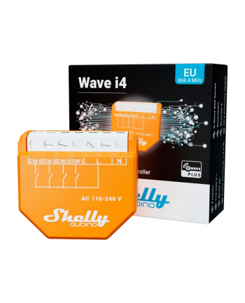 Shelly Relais Sterownik Qubino  Szenenaktivierer Z-Wave Shelly_W_i4 nr 1