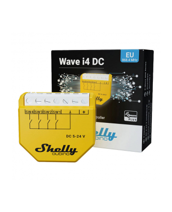 Shelly Relais Sterownik Qubino Wave i4 Dc Z-Wave Shelly_W_i4_DC nr 1