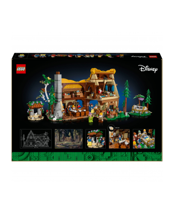 LEGO Disney 43242 Chatka Królewny Śnieżki i siedmiu krasnoludków