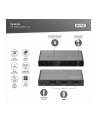 DIGITUS 1x2 HDMI Splitter 4K/60Hz HDCP 2.2 EDID Control - nr 33