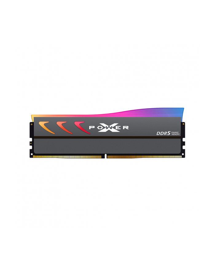 silicon power computer ' communicat SILICON POWER DDR5 XPOWER Storm RGB Gaming DDR5 64GB 2x32GB 6400MHz CL32 1.4V UDIMM Gray główny