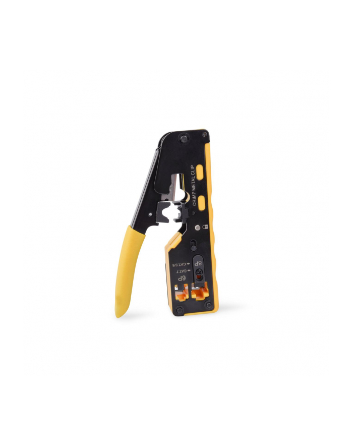 DIGITUS Multi Modular Crimping Tool Pass through Suitable for 6P 8P CAT 6 EZ 8P8C Plug główny