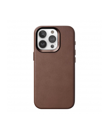 Woodcessories Skórzane Etui Kompatybilne Z Iphone 15 Pro Max Skórzane Brązowe Wegańska Skóra Z Aloesu