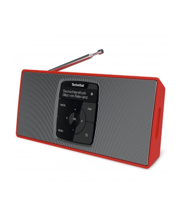 TechniSat DigitRadio 2 S (czerwony/srebrny) nr 2