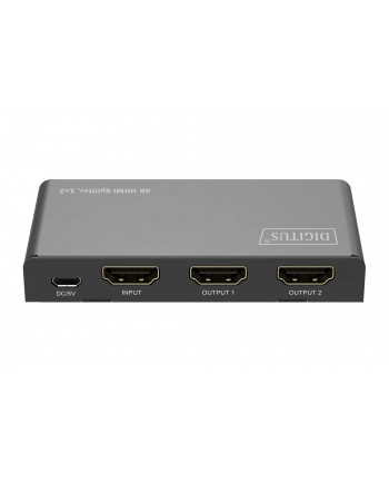 DIGITUS 1x2 HDMI Splitter 4K/60Hz HDCP 2.2 EDID Control