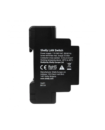 Shelly LAN Switch przełącznik Ethernet z 5 portami nr 2