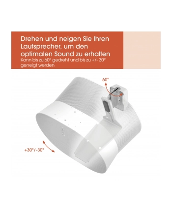 Vogel`S Swm 4131 Do Sonos Biały nr 2