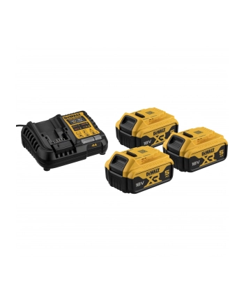 DeWALT DCB1104P3 Zestaw ładowarka DCB1104 + 18V 3x5,0Ah nr 1