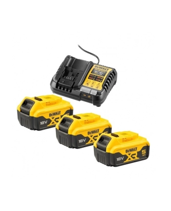 DeWALT DCB1104P3 Zestaw ładowarka DCB1104 + 18V 3x5,0Ah nr 2