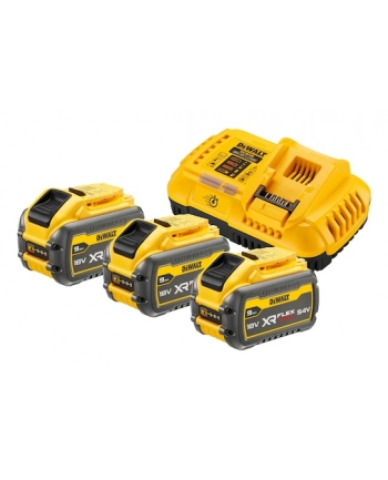 DeWALT zestaw 3 akumulatorów 54V Li-Ion 9,0Ah + ładowarka DCB118X3 nr 2
