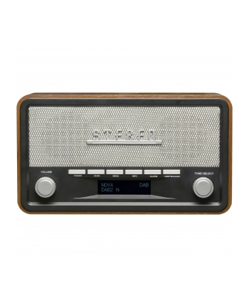 Denver Dab-18 - Clock Radio - Bluetooth - Stereo - Srebrny nr 1