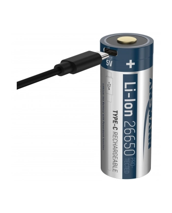 Ansmann Akumulator Specjalny 1307 0012 Li Ion 5100 Mah 3.6 V 1 Szt. 26650USBC nr 1