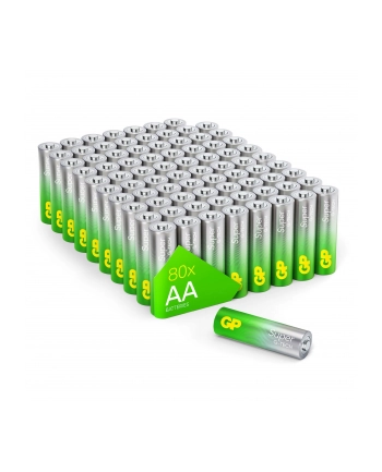 Gp Batteries Baterie Aa 03015As80 1.5 V Alkaliczno-Manganowe 80Szt. Super